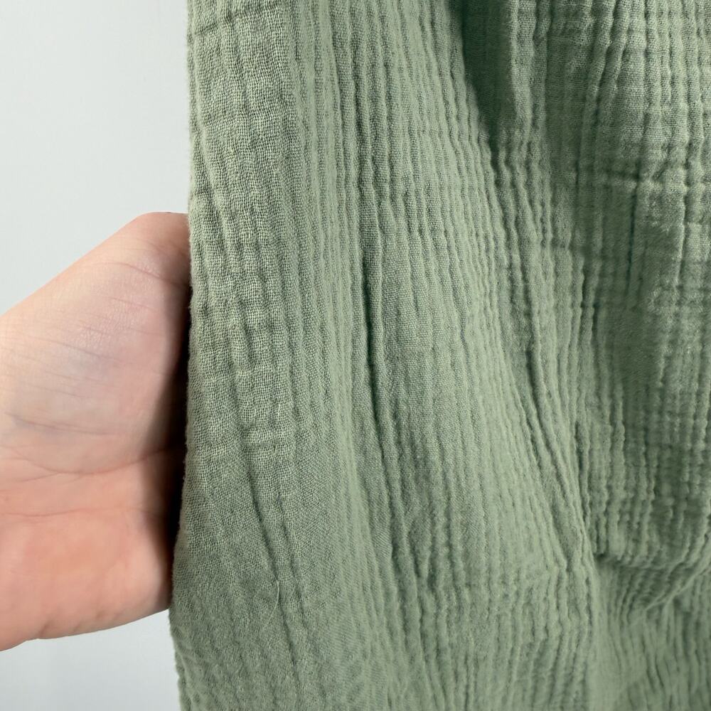 Amadi Dress Women’s Extra Small NEW Anthropologie Nola Off Shoulder Green NWOT - Picture 10 of 16